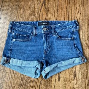 Express Denim Shorts
